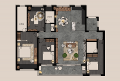 从近期完云河颂、万科朗拾、建发缦云等大平层